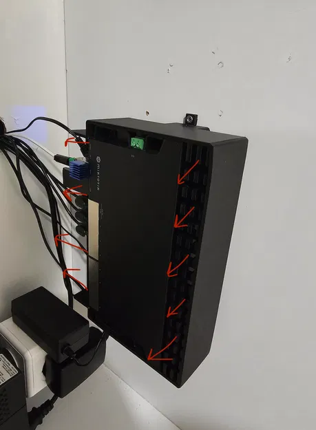 Ngàm tản nhiệt chủ động RB5009 hỗ trợ quạt 120mm - Image 2