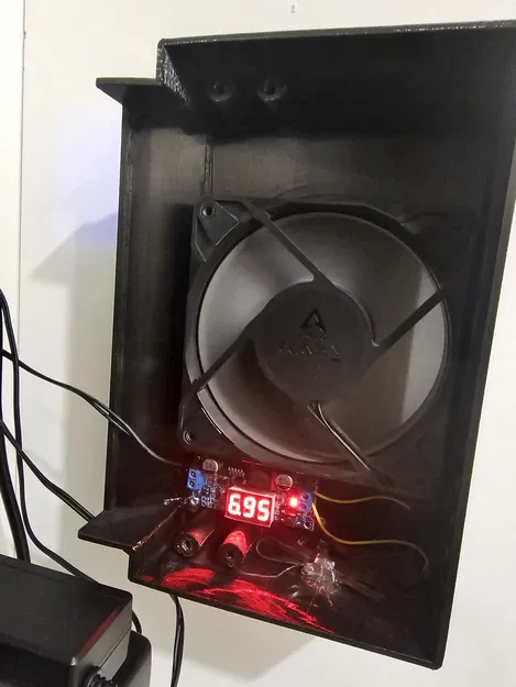 Ngàm tản nhiệt chủ động RB5009 hỗ trợ quạt 120mm - Image 3