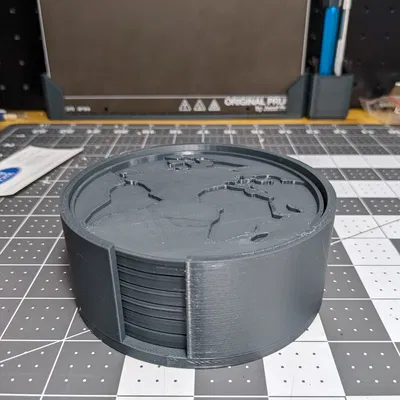 Khay đựng coaster cho Earth Coaster của mcko