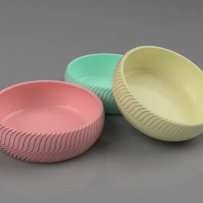 Wave Bowl – Tô vân sóng organic