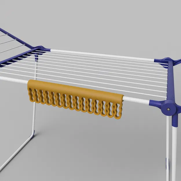 Móc phơi tiết kiệm diện tích 18 khe cho giàn phơi (20cm) - Image 5