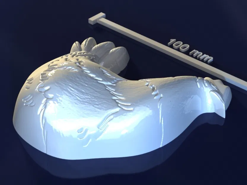 Chicken_vnsoy – Model 3D khuôn gà làm xà phòng, chocolate & nến - Image 2