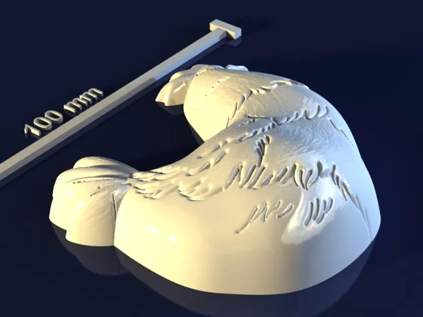 Chicken_vnsoy – Model 3D khuôn gà làm xà phòng, chocolate & nến - Image 3