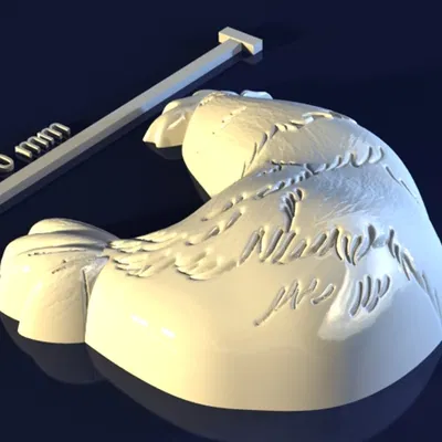 Chicken_vnsoy – Model 3D khuôn gà làm xà phòng, chocolate & nến