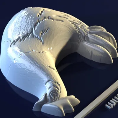 Chicken_vnsoy – Model 3D khuôn gà làm xà phòng, chocolate & nến