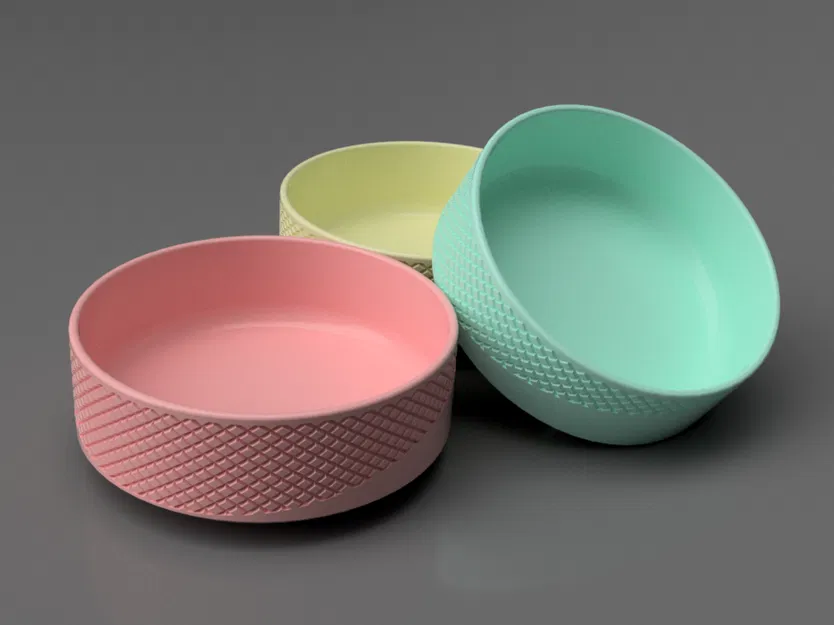 Mesh Bowl – Tô thiết kế cấu trúc lưới - Image 1
