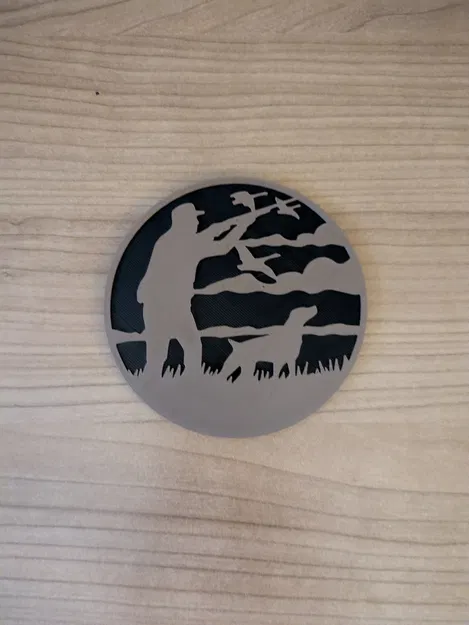 Bộ lót ly chủ đề săn bắn động vật hoang dã (Hunting wildlife coaster set) - Image 6