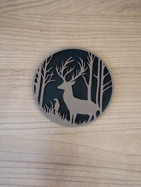Bộ lót ly chủ đề săn bắn động vật hoang dã (Hunting wildlife coaster set) - Image 7