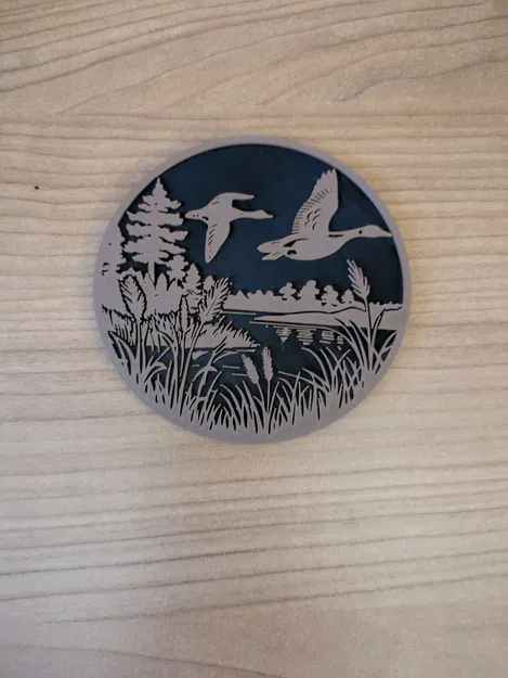 Bộ lót ly chủ đề săn bắn động vật hoang dã (Hunting wildlife coaster set) - Image 11