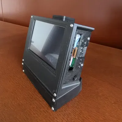 Mini PC Pi 5: UPS X1203 tích hợp & màn hình cảm ứng 3.5 inch