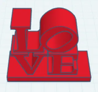 Bảng chữ LOVE (The LOVE sign) - Image 1