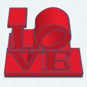 Bảng chữ LOVE (The LOVE sign)