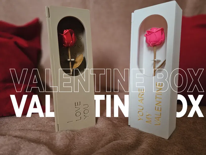 Hộp Hoa Hồng Valentine (Valentine Rose Box) - Image 1