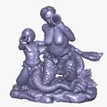 Naiad và Triton – Mẫu sẵn sàng in 3D - Thumbnail 1