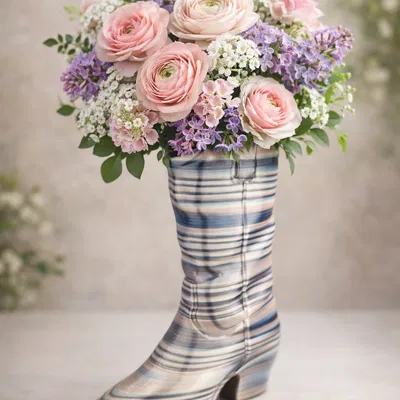 Cute Boot Vase – Bình Hoa Hình Boot Dễ Thương