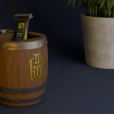 Ngăn đựng dạng thùng (Barrel) cho Philips OneBlade 360