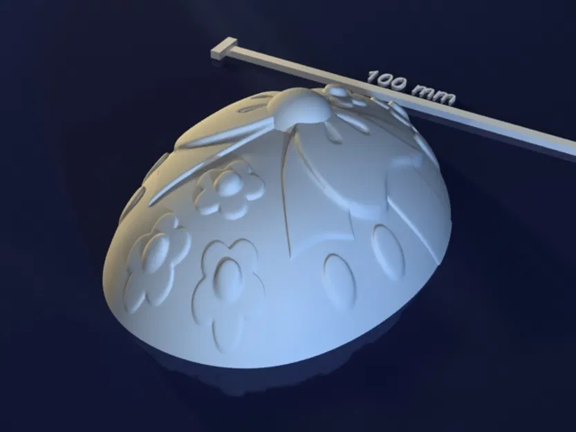 Egg_awUhAawU – Mẫu 3D khuôn trứng (Egg mold) chất lượng cao - Image 1