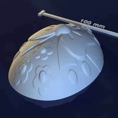 Egg_awUhAawU – Mẫu 3D khuôn trứng (Egg mold) chất lượng cao