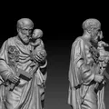 Tượng Thánh Giuse (Saint Joseph Statue) - Mẫu 3D sẵn sàng 3D Print - Thumbnail 2