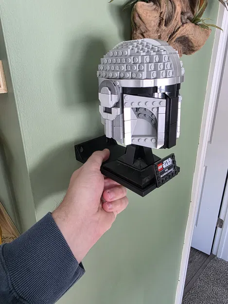 Ngàm Treo Mũ Lego Ôm Khít (Tight fitting Lego Helmet Mount) - Image 1