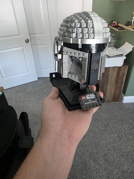 Ngàm Treo Mũ Lego Ôm Khít (Tight fitting Lego Helmet Mount) - Image 2
