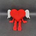 Trái tim cánh thiên thần, chân flexi cho Ngày Valentine - Thumbnail 1