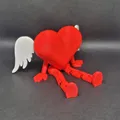 Trái tim cánh thiên thần, chân flexi cho Ngày Valentine - Thumbnail 2