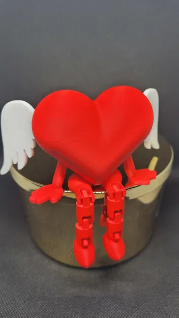 Trái tim cánh thiên thần, chân flexi cho Ngày Valentine - Image 4