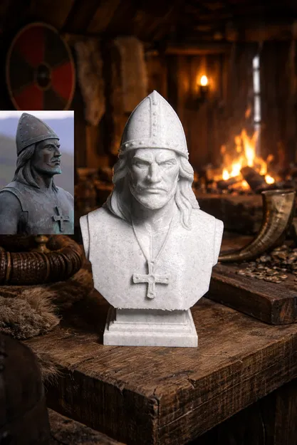 Leif Erikson (Leifr Eiríksson – Leifur Eiríksson) – Bust - Image 1