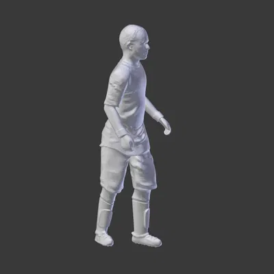 Wesley Sneijder Sẵn Sàng In 3D (3D Print Ready)