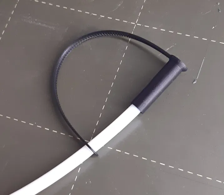 Lại thêm nắp ống PTFE với chốt giữ Filament và Retainer - Image 1