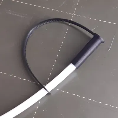 Lại thêm nắp ống PTFE với chốt giữ Filament và Retainer