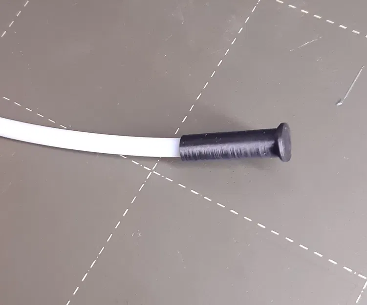 Lại thêm nắp ống PTFE với chốt giữ Filament và Retainer - Image 3