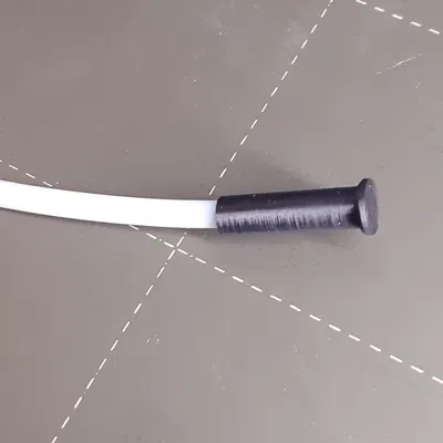 Lại thêm nắp ống PTFE với chốt giữ Filament và Retainer