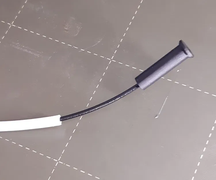 Lại thêm nắp ống PTFE với chốt giữ Filament và Retainer - Image 4