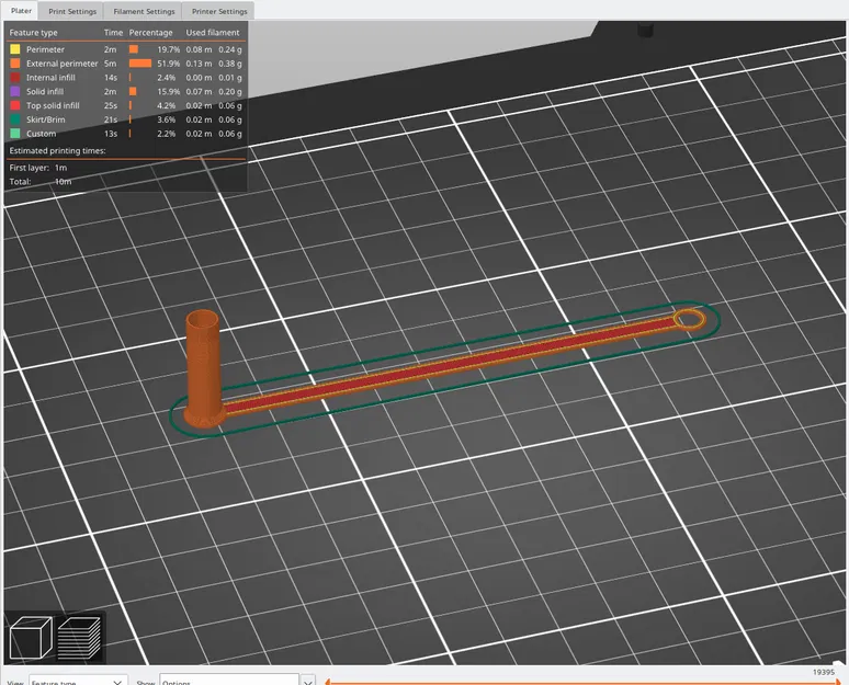 Lại thêm nắp ống PTFE với chốt giữ Filament và Retainer - Image 9