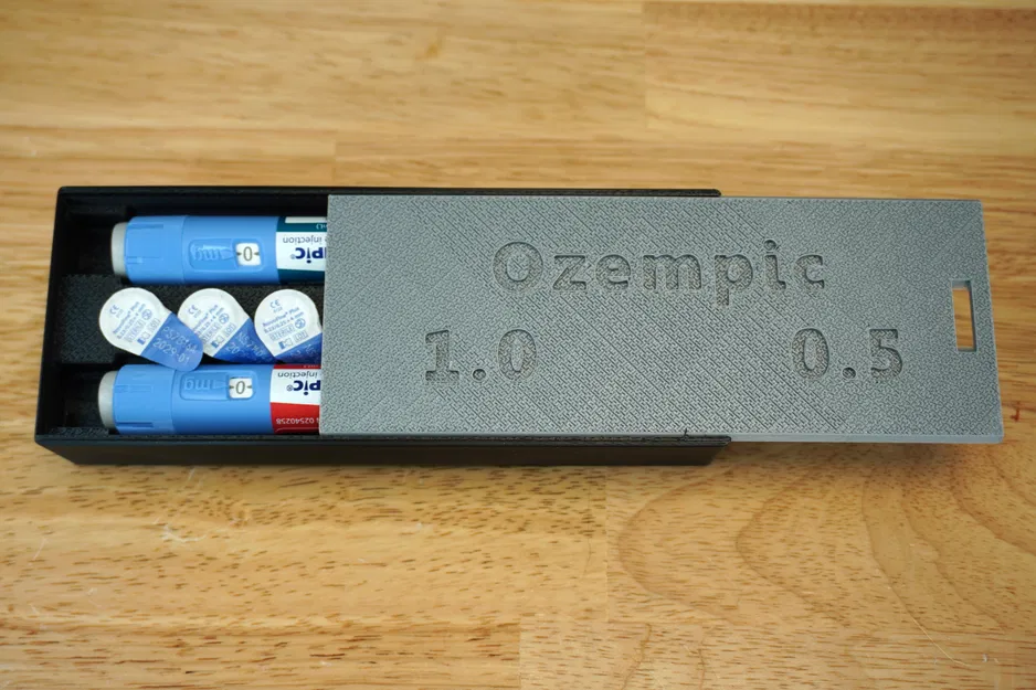 Hộp du lịch Ozempic - Chứa 2 bút & 8 đầu kim - Image 6