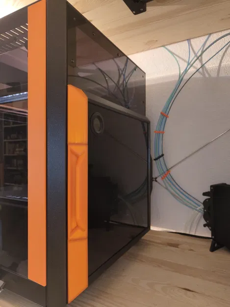 CORE One + Hatch – Nắp khoang filament gắn nam châm cho Prusa Core One - Image 1