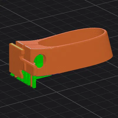 Ngàm đèn Flare RT cho Cannondale C1 Aero Seatpost (Bontrager/Trek)