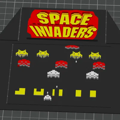 Tác phẩm tri ân Space Invaders