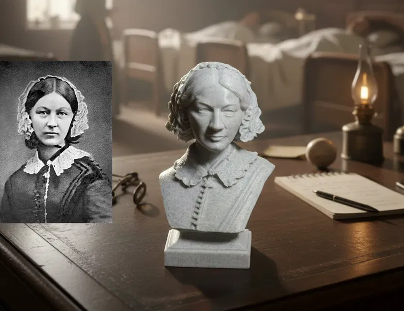 Florence Nightingale – Tượng bán thân - Image 1