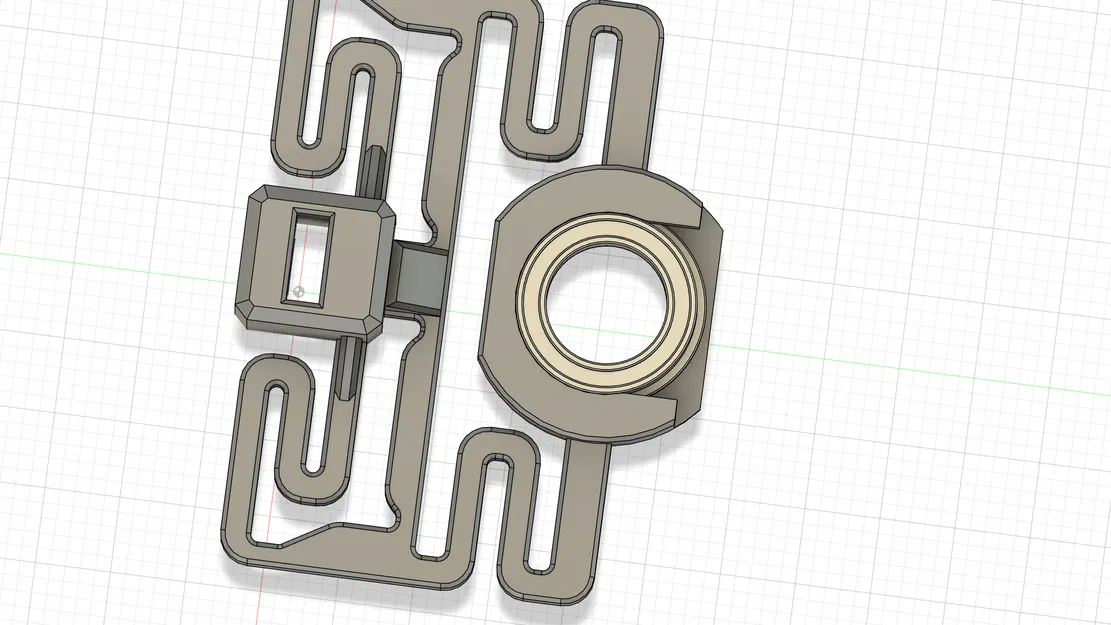 Core ONE / +: Bed stop rear kèm bearing chống rung (MF 128-2Z) - Image 9