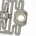 Core ONE / +: Bed stop rear kèm bearing chống rung (MF 128-2Z) - Thumbnail 9