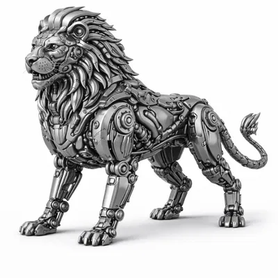 Mech LION – Sư tử cơ khí tối ưu cho in 3D FDM