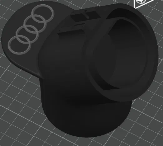 Kẹp giữ cáp (Cableholder) có logo Audi - Image 1