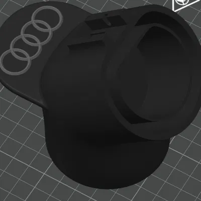 Kẹp giữ cáp (Cableholder) có logo Audi