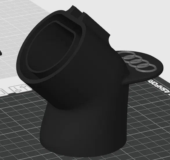 Kẹp giữ cáp (Cableholder) có logo Audi - Image 2