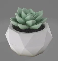 Chậu Sen Đá Geometric Facet - Image 1