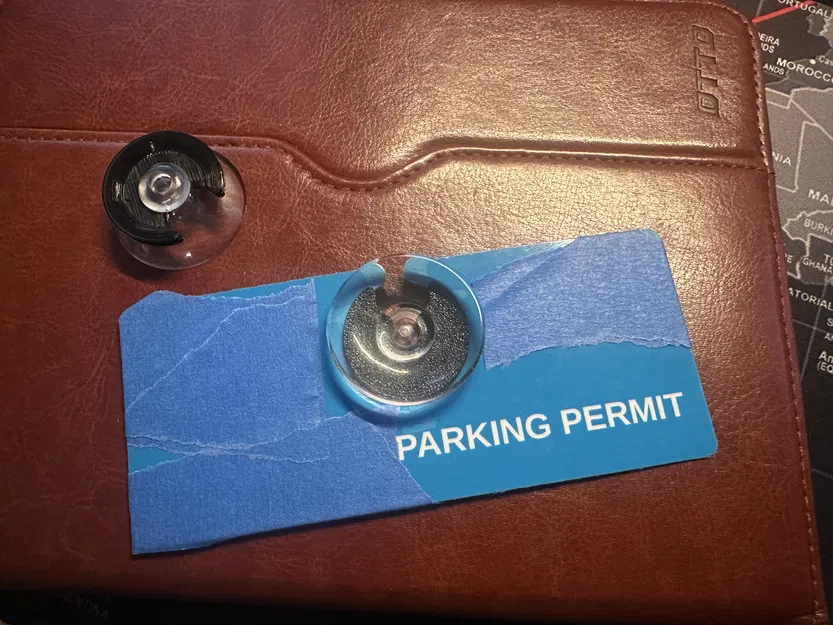 Ngàm gắn giác hút cho thẻ treo gương (Hang Tag Suction Cup Mount) - Image 5