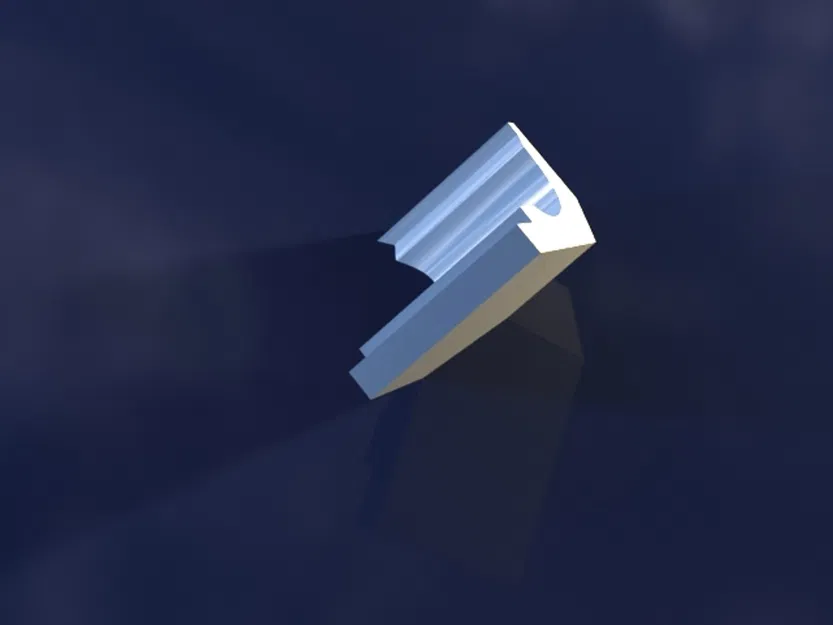 Cornice_ZKZDR – Model 3D khuôn phào chỉ (Cornice) sẵn sàng 3D print - Image 3